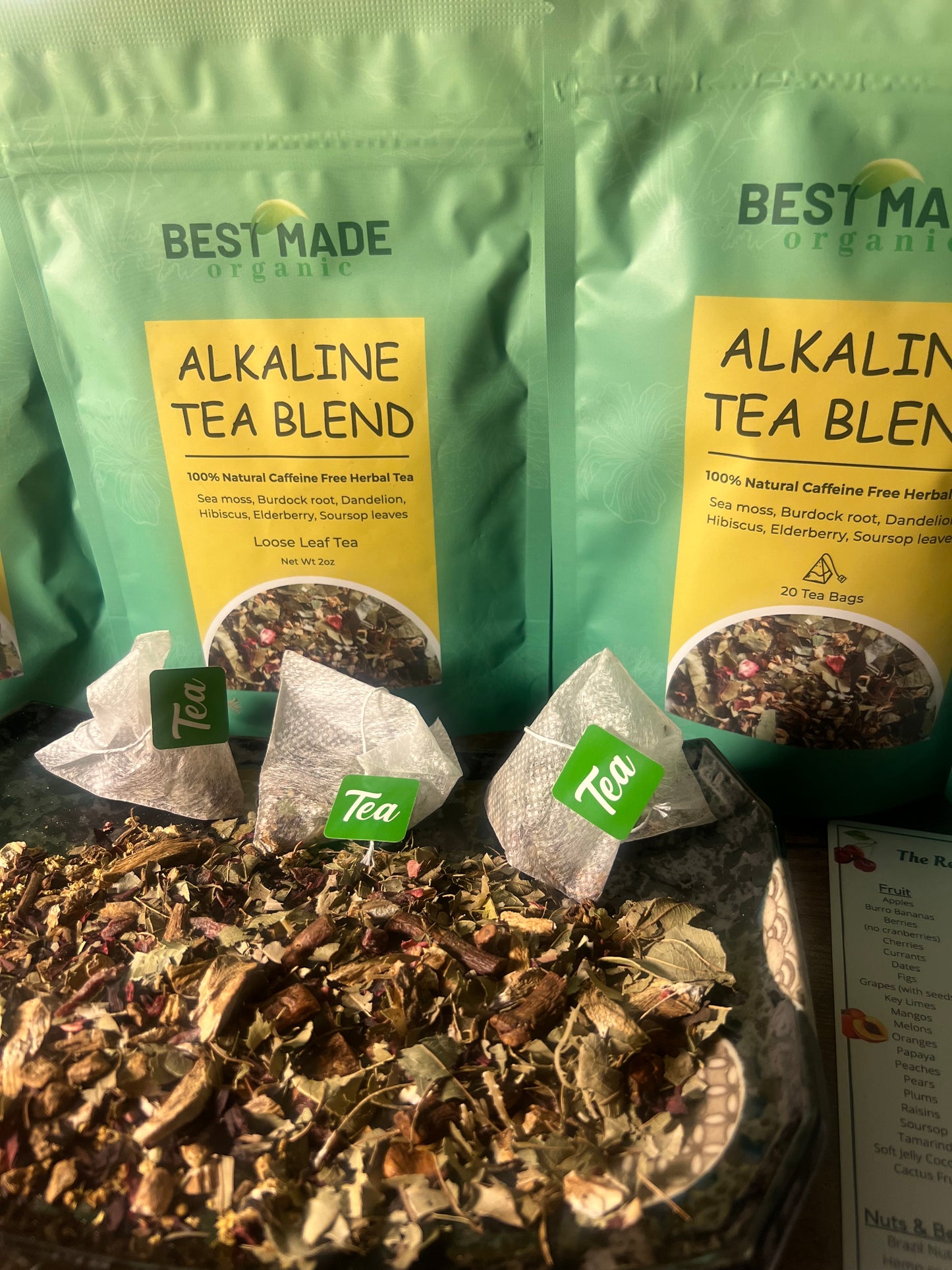 Alkaline Tea Blend