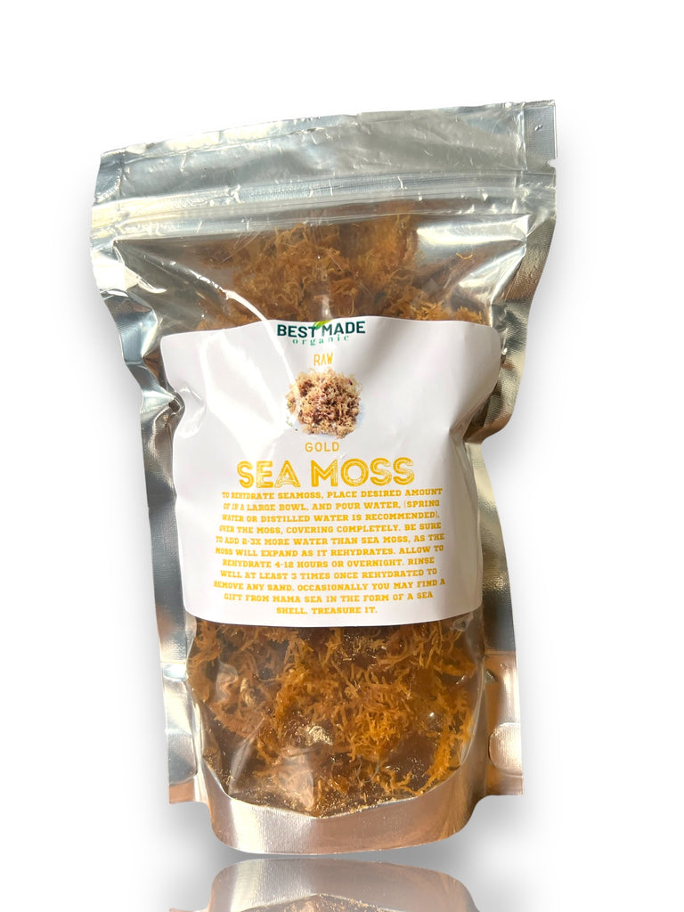 Sea Moss | WILDCRAFTED | 2 oz that makes 64 oz of gel | Raw + Non GMO | Sundried