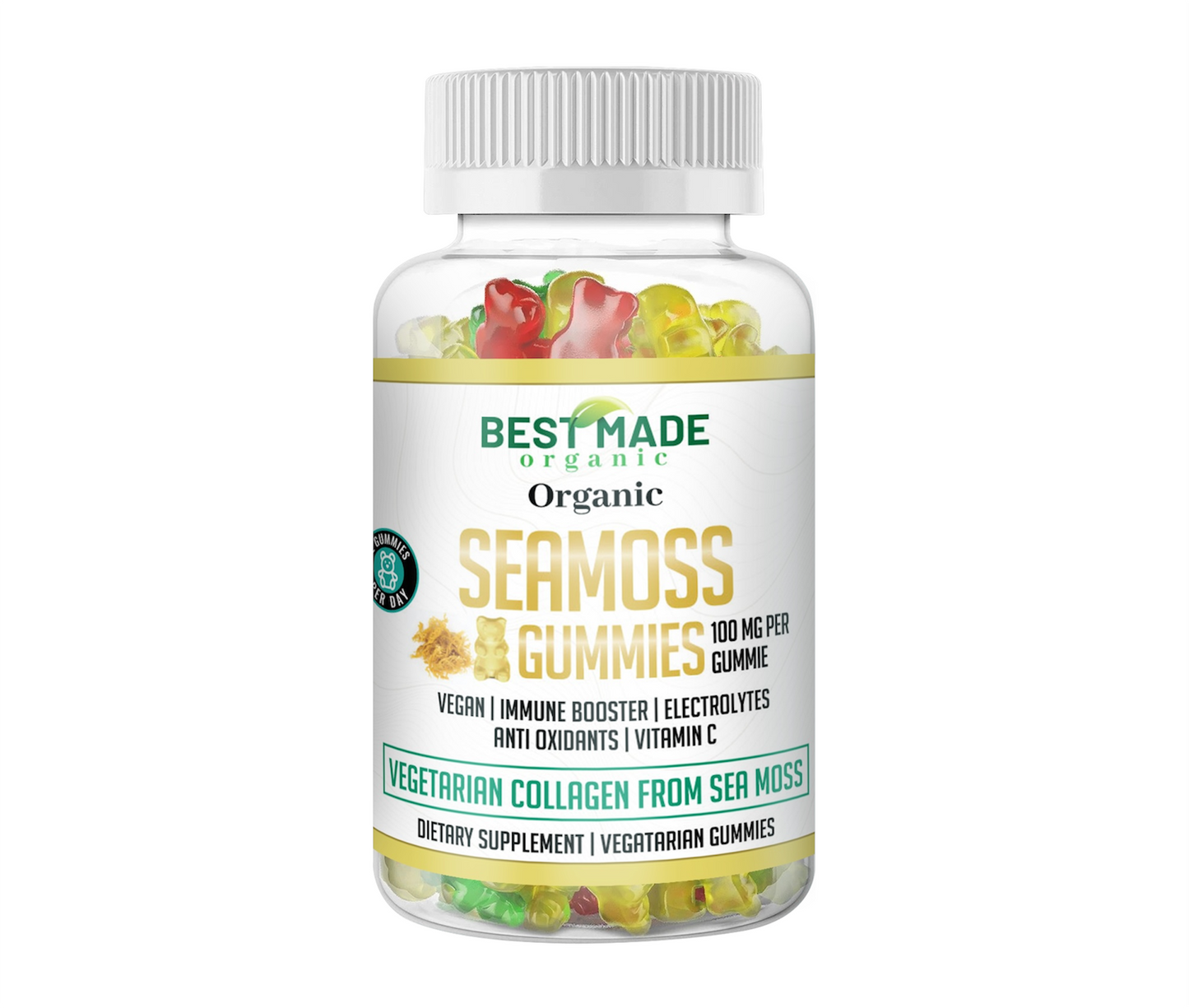 Sea moss fruit gummies